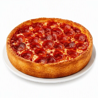 BJ's Restaurant & Brewhouse Signature Deep Pepperoni Extreme Pizza Large