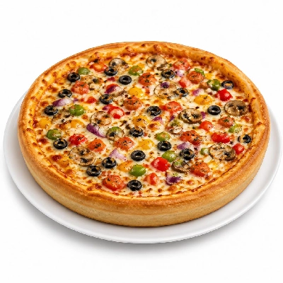 BJ's Restaurant & Brewhouse Signature Deep Vegetarian Pizza Small