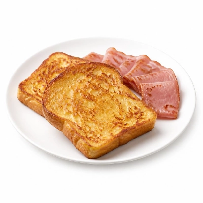 Black Bear Diner Breakfast Bear's Choice French Toast with Ham