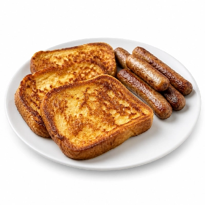 Black Bear Diner Breakfast Bear's Choice French Toast with Sausage Links