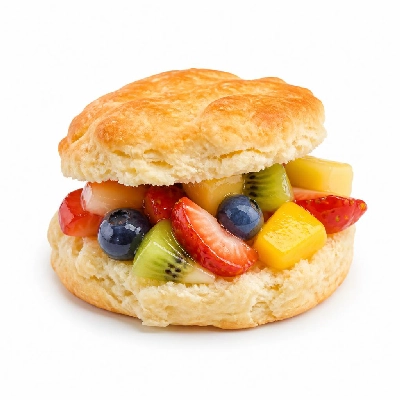 Black Bear Diner Breakfast California Fruit Biscuit