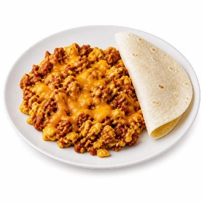 Black Bear Diner Breakfast Chorizo with Country Potatoes and Tortilla