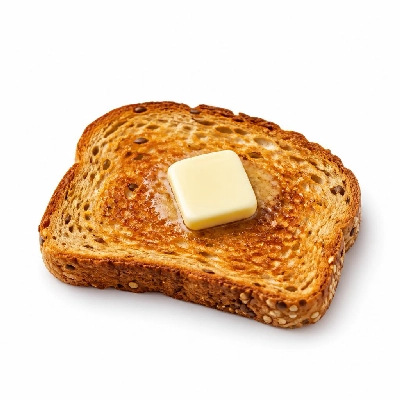 Black Bear Diner Breakfast Extras 12 Grain Bread Toast with Butter