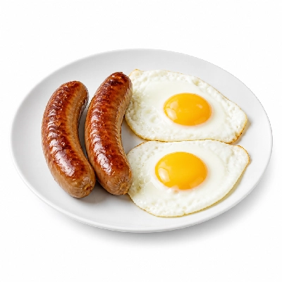 Black Bear Diner Breakfast Link Sausage and Eggs