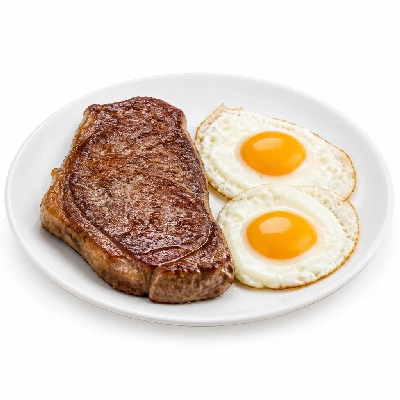 Black Bear Diner Breakfast New York Steak and Eggs High Range