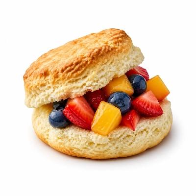 Black Bear Diner Breakfast Vegetarian Fruit Biscuit