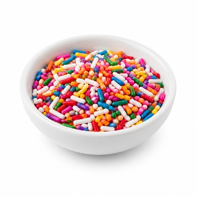 Black Bear Diner Cubs' Menu Ice Cream Topping Rainbow Sprinkles