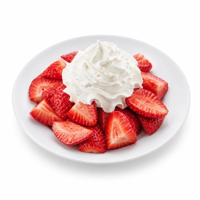 Black Bear Diner Cubs' Menu Strawberries and Whipped Cream