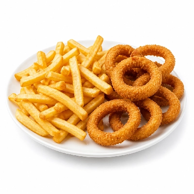 Black Bear Diner Dinner Extras French Fries and Onion Rings