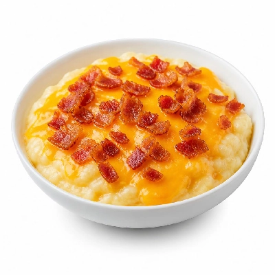 Black Bear Diner Dinner Homestyle Sides Add Cheddar and Bacon to Any Potato or Grits