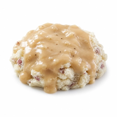 Black Bear Diner Dinner Homestyle Sides Red-Skinned Mashed Potatoes with Country Gravy