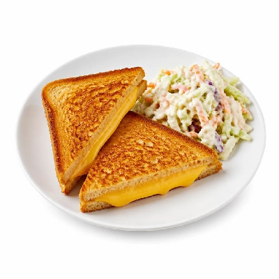 Black Bear Diner Lunch a Little Less Grilled Cheese Cole Slaw