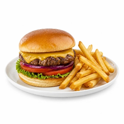 Black Bear Diner Lunch Burger Stacks Patty Melt Fries