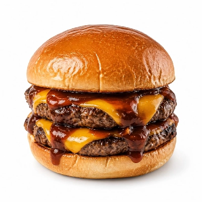 Black Bear Diner Lunch Burger Stacks Western BBQ Fries