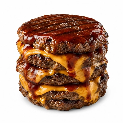 Black Bear Diner Lunch Burger Stacks Western BBQ Potato Salad