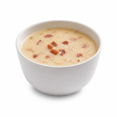 Black Bear Diner Lunch Classic Cream of Potato with Bacon Soup of the Day Cup