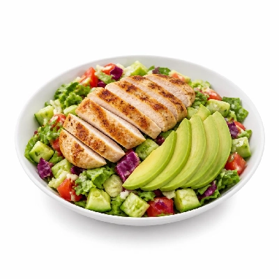 Black Bear Diner Lunch Specialty Chicken Avocado with Dinner Salad