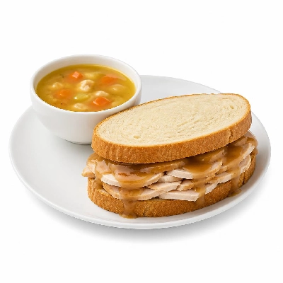 Black Bear Diner Lunch Specialty Gobbler W Soup