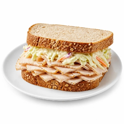 Black Bear Diner Lunch Specialty Gobbler with Cole Slaw