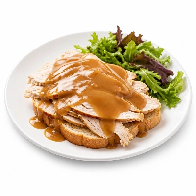 Black Bear Diner Lunch Specialty Gobbler with Dinner Salad
