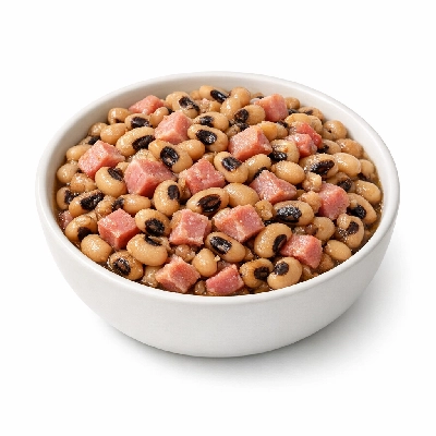 Black-eyed peas with ham