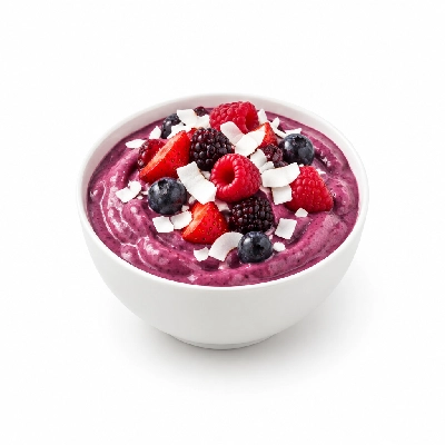Black Sheep Coffee Berry Protein Bowl & Coconut Shavings