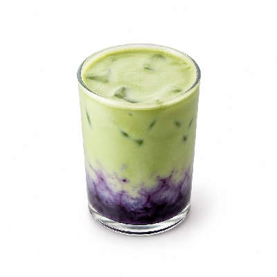 Black Sheep Coffee Blueberry Matcha Latte Coconut Milk Regular
