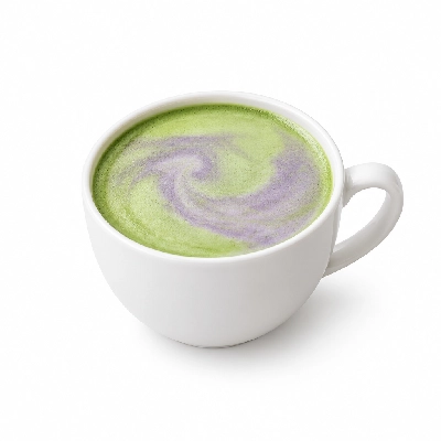 Black Sheep Coffee Blueberry Matcha Latte Oat Milk Regular