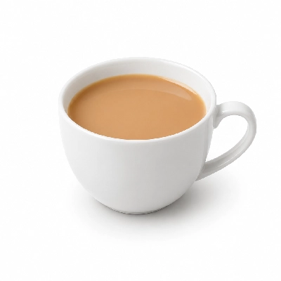 Black Sheep Coffee English Breakfast Tea Semi Skimmed Milk Large