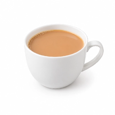 Black Sheep Coffee English Breakfast Tea Soya Milk Large