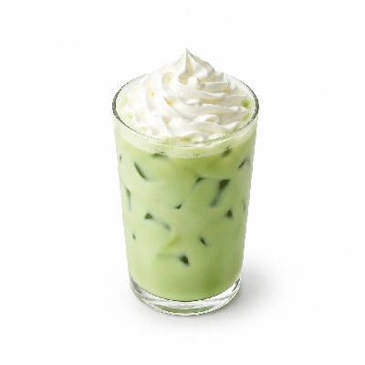 Black Sheep Coffee Iced Blueberry Matcha Latte Coconut Milk & Whipped Cream Regular