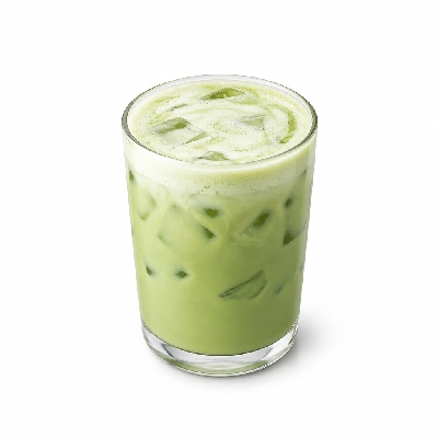 Black Sheep Coffee Iced Blueberry Matcha Latte Oat Milk Large