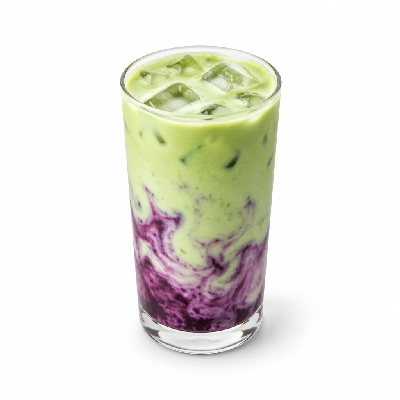 Black Sheep Coffee Iced Blueberry Matcha Latte Regular