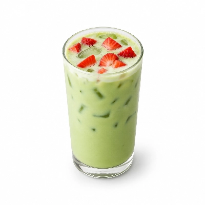 Black Sheep Coffee Iced Strawberries & Cream Matcha Almond Milk Regular