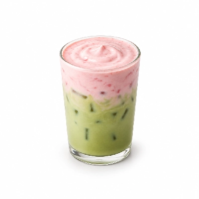 Black Sheep Coffee Iced Strawberries & Cream Matcha Oat Milk Regular