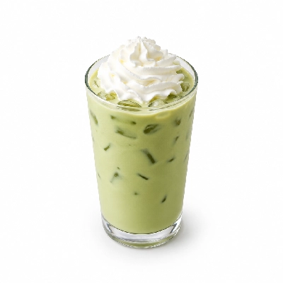 Black Sheep Coffee Iced Strawberries & Cream Matcha Semi Skimmed Milk & Whipped Cream Large