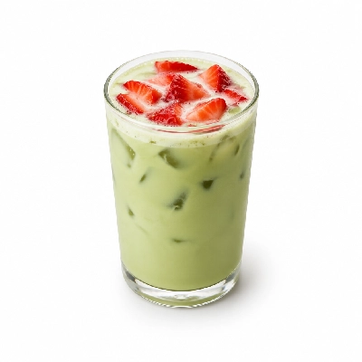 Black Sheep Coffee Iced Strawberries & Cream Matcha Whole Milk Regular