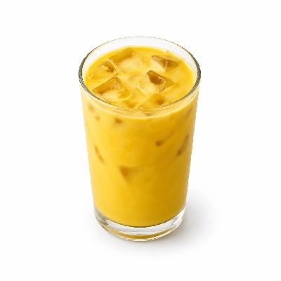 Black Sheep Coffee Iced Turmeric Latte Almond Milk Large