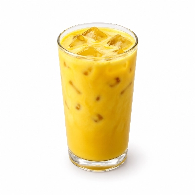 Black Sheep Coffee Iced Turmeric Latte Semi Skimmed Milk Large