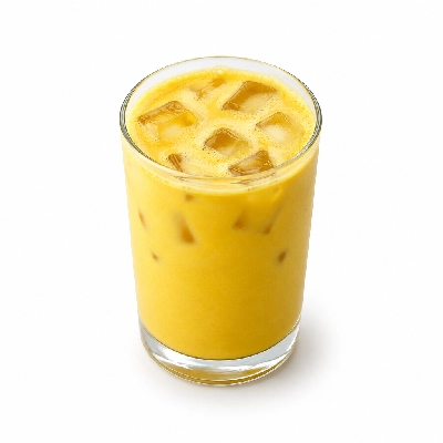 Black Sheep Coffee Iced Turmeric Latte Soya Milk Regular