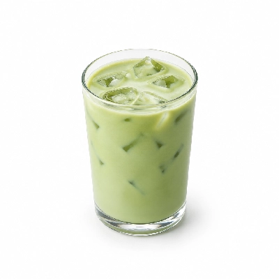 Black Sheep Coffee Iced Vanilla Matcha Latte Almond Milk Large