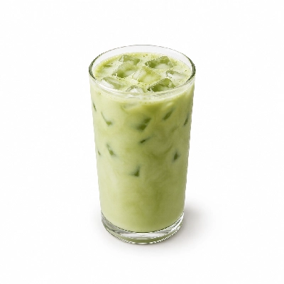 Black Sheep Coffee Iced Vanilla Matcha Latte Almond Milk Regular
