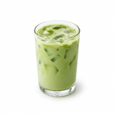 Black Sheep Coffee Iced Vanilla Matcha Latte Oat Milk Large