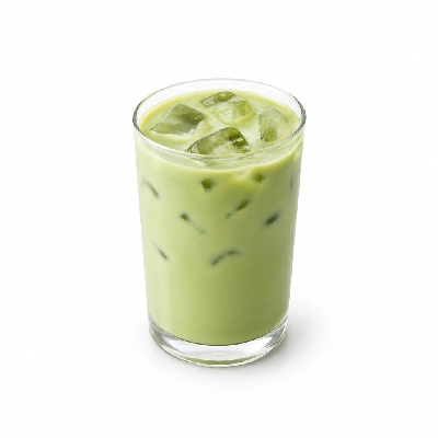 Black Sheep Coffee Iced Vanilla Matcha Latte Whole Milk Large