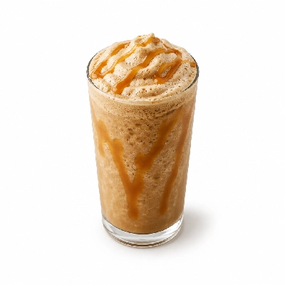 Black Sheep Coffee Salted Caramel Coffee Frappe Oat Milk Large