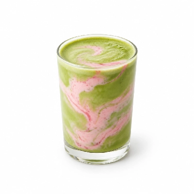 Black Sheep Coffee Strawberries & Cream Matcha Latte Almond Milk Large