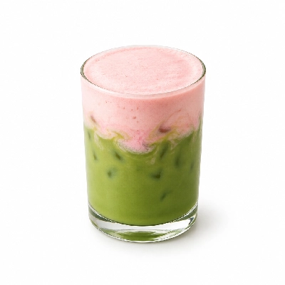 Black Sheep Coffee Strawberries & Cream Matcha Latte Coconut Milk Regular