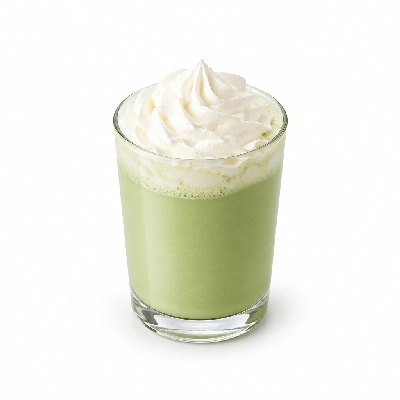 Black Sheep Coffee Strawberries & Cream Matcha Latte Coconut Milk & Whipped Cream Large