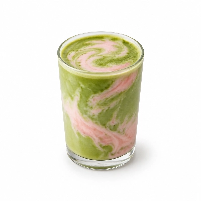 Black Sheep Coffee Strawberries & Cream Matcha Latte Oat Milk Large