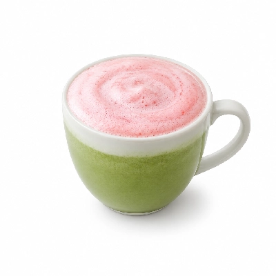 Black Sheep Coffee Strawberries & Cream Matcha Latte Oat Milk Regular